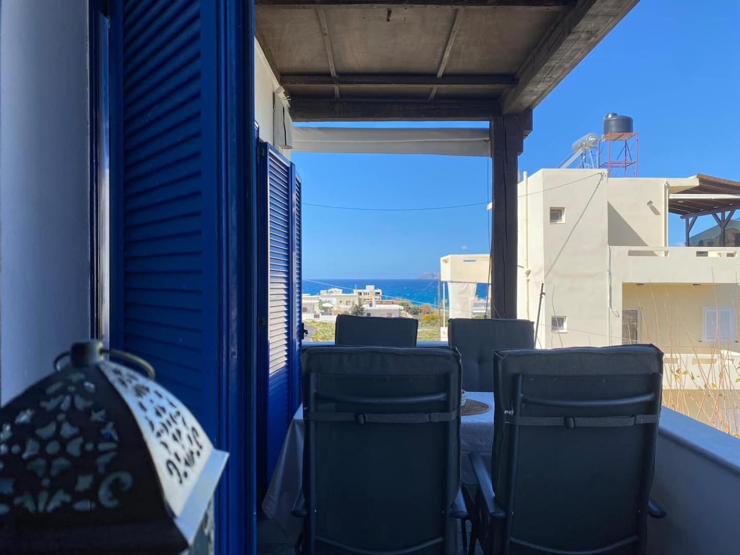 Nikita'S Apartment, With Seaview Kalamaki  Dış mekan fotoğraf